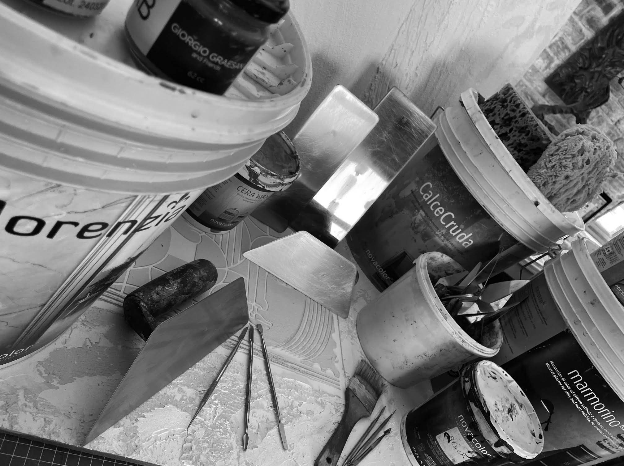 Graham Charles Clift studio tools